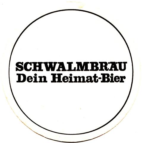schwalmstadt hr-he schwalm dein 1-2a (rund215-heimat bier-schwarz)